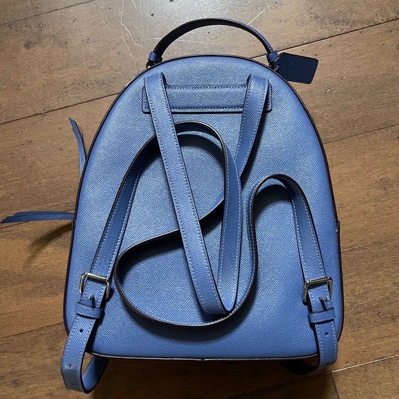 Coach Jordyn Crossgrain Leather Backpack Handbag - Picture 3 of 13